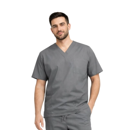 Bluza chirurgiczna męska szara roz. M